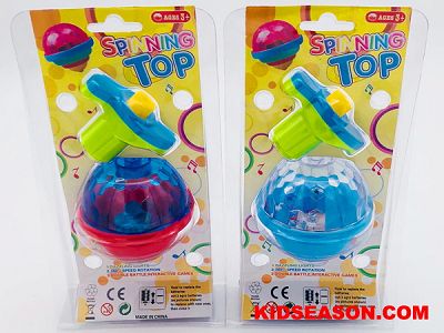musical spinning top toy
