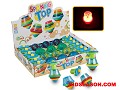 FLASHING BOUNCE SPINNING TOP TOYS
