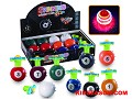 SNOOKER BALL FLASHING MUSICAL SPINNING TOP TOYS