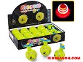 TENNIS BALL FLASHING MUSICAL SPINNING TOP TOYS