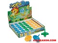 MINI ANIMALS SPINNING TOP TOYS SET OF 36