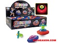 UFO FLASHING LIGHT SIPNNING TOP TOYS