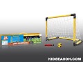 PLASTIC SOCCER / FOOTBALL GOAL TOYS SET FOR KIDS